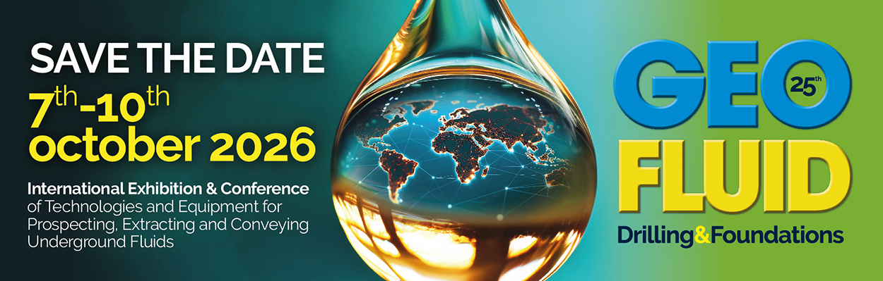 Join SEBHSA at GEOFLUID Octobre 7th - 10 2026 - Piacenza (Italy)