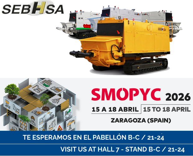 The SEBHSA team awaits you at SMOPYC Zaragoza